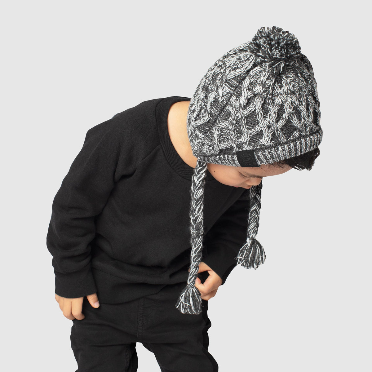 Polar Pom Pom Kids Hat